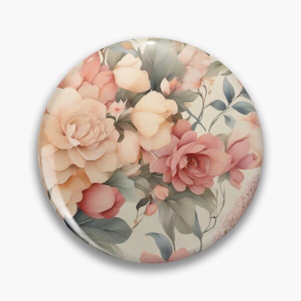 Item preview, Patrón de flores vintage designed and sold by Patternliss.