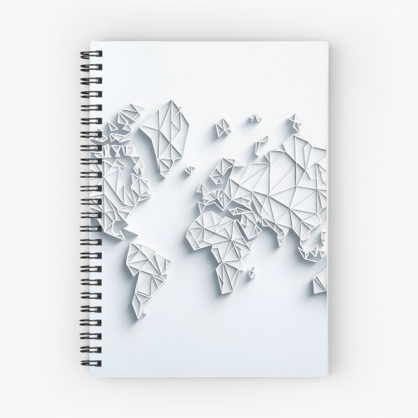 Item preview, mapa blanco designed and sold by Art Dila Studio.