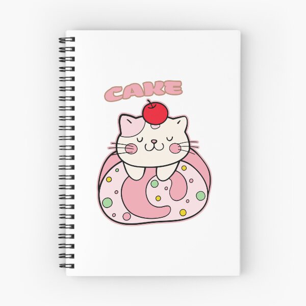 Artikelvorschau, Rosie Kitty Katze mit einem Süßigkeitenkuchen entworfen und verkauft von YLinDesign.