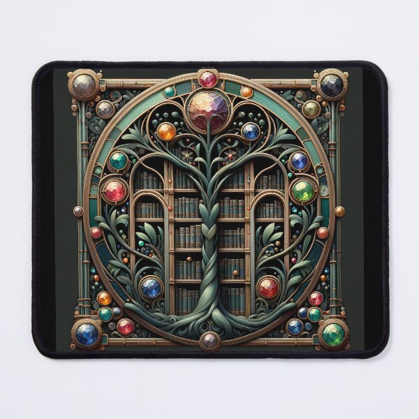 Item preview, Obsidian Arboretum: Nature's Melancholy Gem Sanctuary designed and sold by ByDigitalDream.