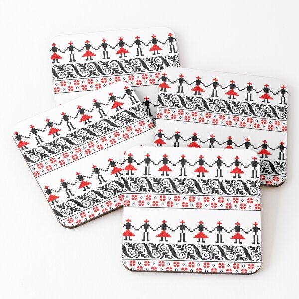 Item preview, Romanian traditional dance (hora) designed and sold by Laura Roman.