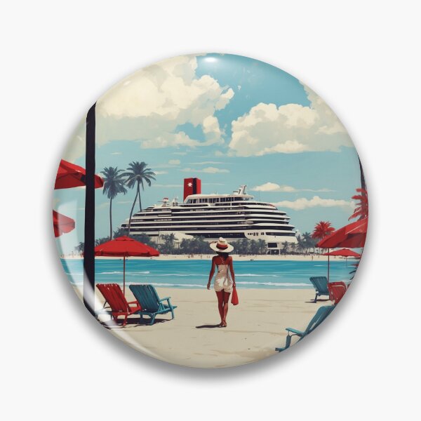 Item preview, Cancun Mexico Vintage Poster designed and sold by TravelersGems.