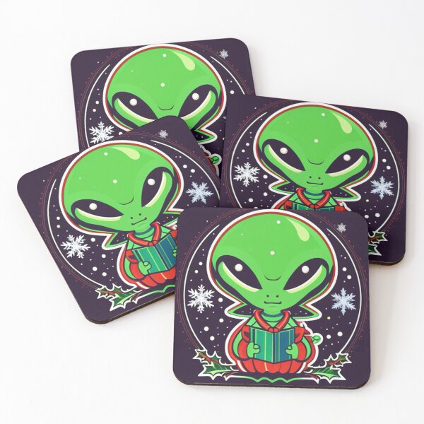 Item preview, Alien on christmas designed and sold by Santauros.