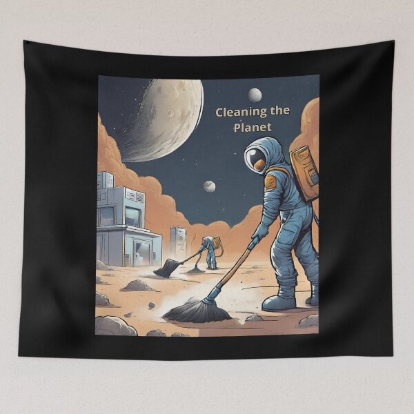 Item preview, Cleaning the Planet designed and sold by beerbrother.