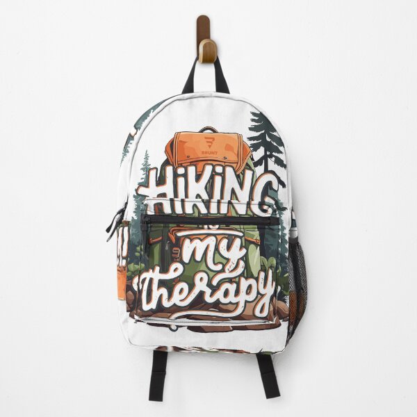 Item preview, HIKING IS MY THERAPY Tee. The perfect companion for your outdoor adventures designed and sold by BRUNTadventures.