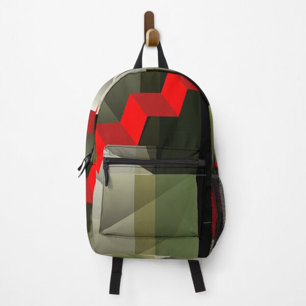 Item preview, Red stairs in green space designed and sold by Yatoff.