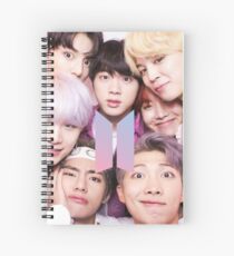 BTS Group PHOTO Case / Poster ECT ( Selfie ) With Logo 2018 Spiral Notebook