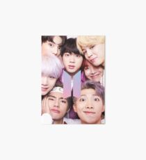 BTS Group PHOTO Case / Poster ECT ( Selfie ) With Logo 2018 Art Board