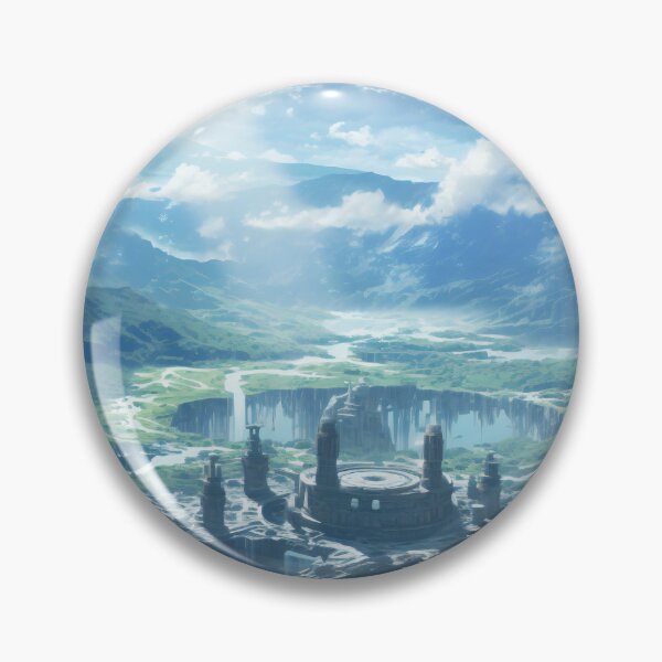 Item preview, Enchantment at Dusk: The Celestial City of Azure Peaks designed and sold by oanaunciuleanu.