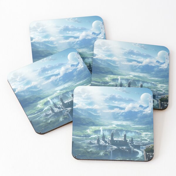 Item preview, Enchantment at Dusk: The Celestial City of Azure Peaks designed and sold by oanaunciuleanu.