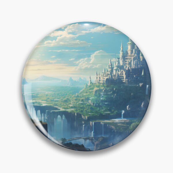 Item preview, Enchantment at Dusk: The Celestial City of Azure Peaks designed and sold by oanaunciuleanu.
