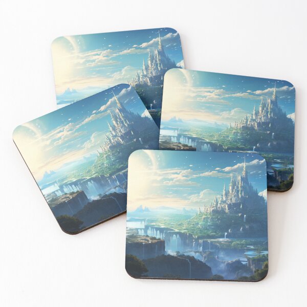 Item preview, Enchantment at Dusk: The Celestial City of Azure Peaks designed and sold by oanaunciuleanu.
