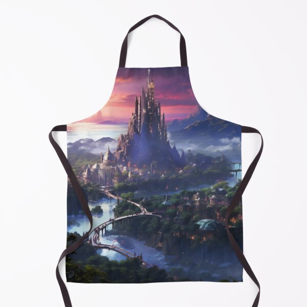 Item preview, Enchantment at Dusk: The Celestial City of Azure Peaks designed and sold by oanaunciuleanu.