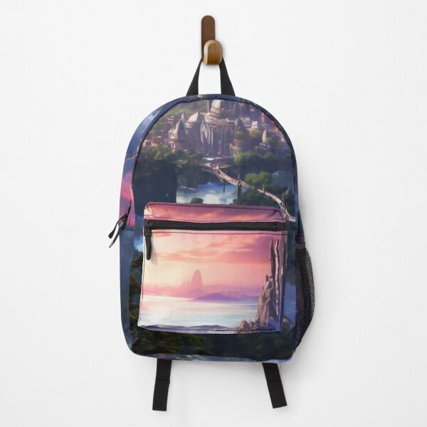 Item preview, Enchantment at Dusk: The Celestial City of Azure Peaks designed and sold by oanaunciuleanu.