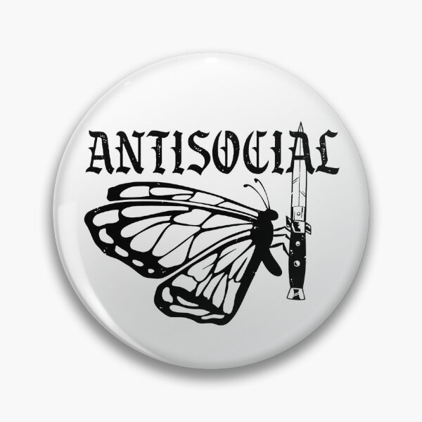 Item preview, Antisocial Butterfly designed and sold by DugMcFug.