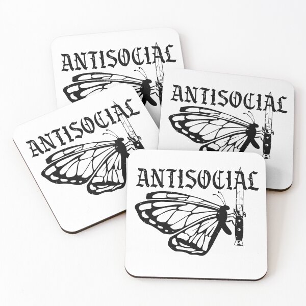 Item preview, Antisocial Butterfly designed and sold by DugMcFug.