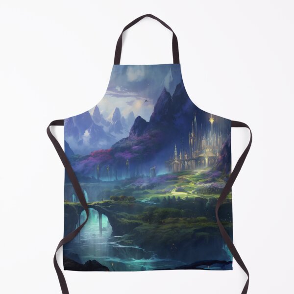Item preview, Enchantment at Dusk: The Celestial City of Azure Peaks designed and sold by oanaunciuleanu.