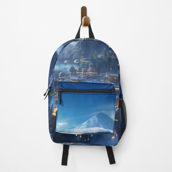 Item preview, Enchantment at Dusk: The Celestial City of Azure Peaks designed and sold by oanaunciuleanu.