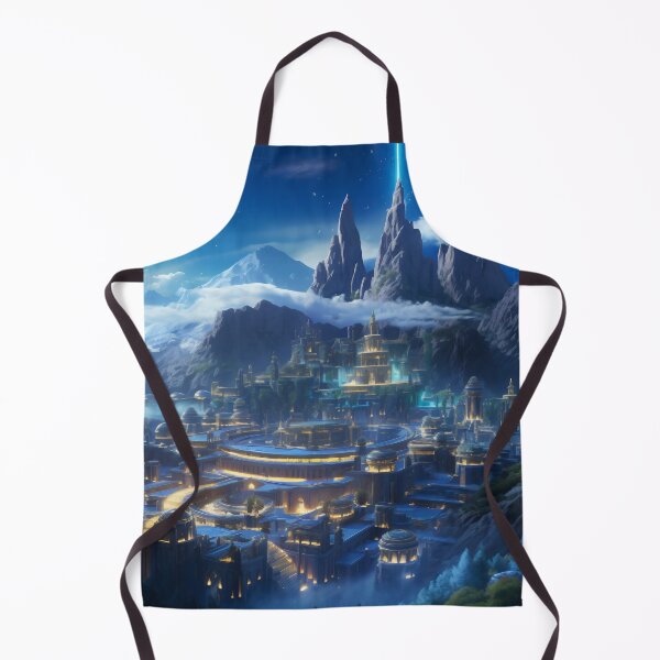 Item preview, Enchantment at Dusk: The Celestial City of Azure Peaks designed and sold by oanaunciuleanu.