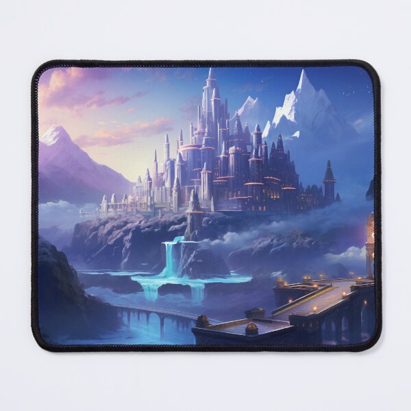 Item preview, Enchantment at Dusk: The Celestial City of Azure Peaks designed and sold by oanaunciuleanu.