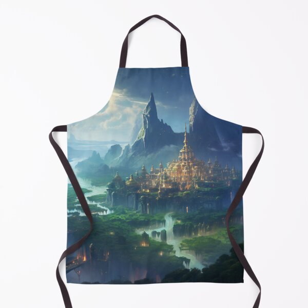Item preview, Enchantment at Dusk: The Celestial City of Azure Peaks designed and sold by oanaunciuleanu.