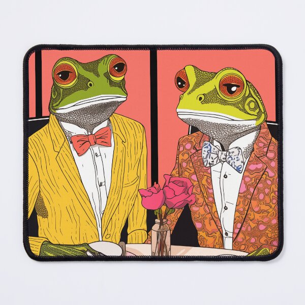 Item preview, Froggy date night designed and sold by PricklyPeanut.