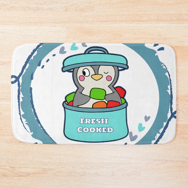 Item preview, Fresh Cooked Blue Penguin designed and sold by YLinDesign.