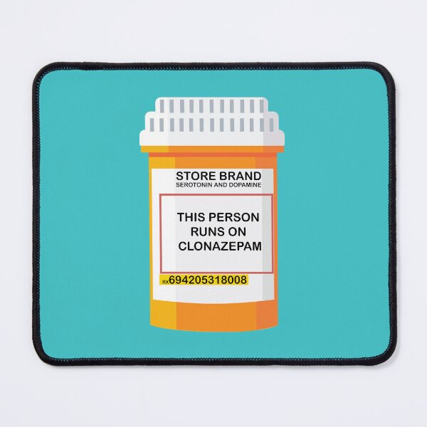 Item preview, This person runs on Clonazepam. designed and sold by remerasnerdas.