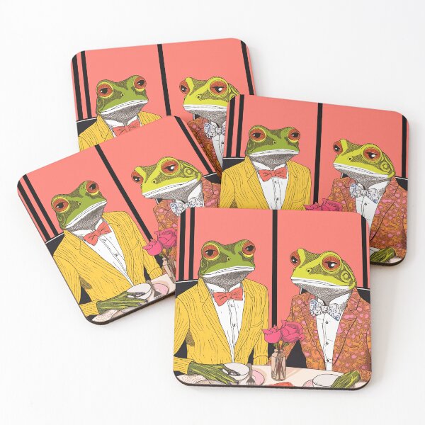 Item preview, Froggy date night designed and sold by PricklyPeanut.