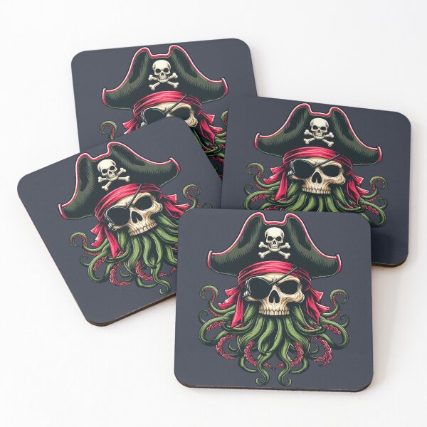 Item preview, Pirate Octopus Head designed and sold by Joako Zeta.