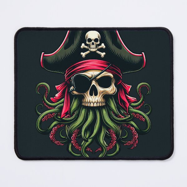 Item preview, Pirate Octopus Head designed and sold by Joako Zeta.