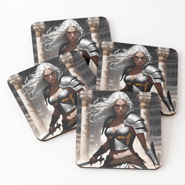Item preview, Epic in Pixels: Roman Gladiator in Digital Art, an Ode to Immortal Bravery in your Home. designed and sold by Artedig.
