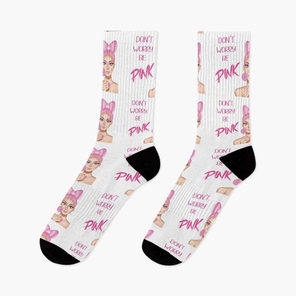 Item preview, Don't worry be pink designed and sold by Gabriela Malaga Aragon.