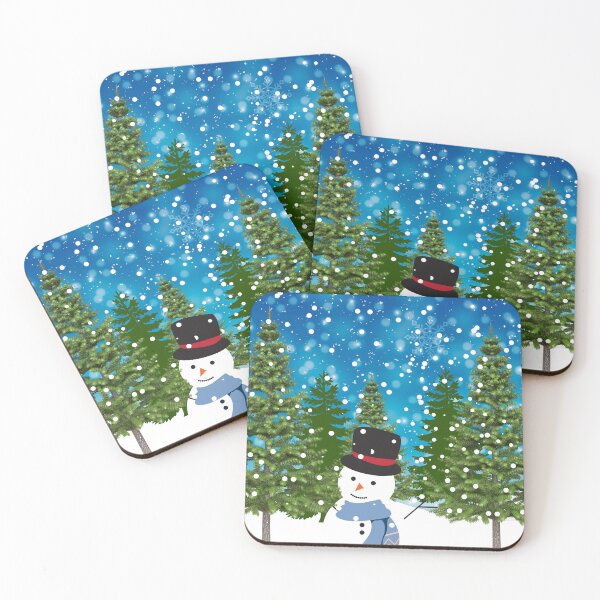 Item preview, SNOWMAN IN FOREST designed and sold by Steven  LaRussa.