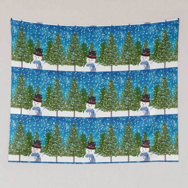 Item preview, SNOWMAN IN FOREST designed and sold by Steven  LaRussa.