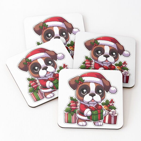 Item preview, Chibi Boxer in Christmas designed and sold by City0fDreams.