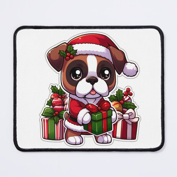 Item preview, Chibi Boxer in Christmas designed and sold by City0fDreams.