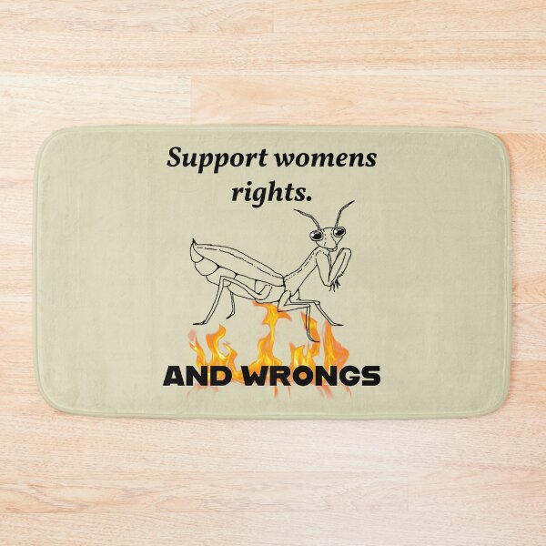 Item preview, Support womens rights AND WRONGS designed and sold by Shred-Lettuce.
