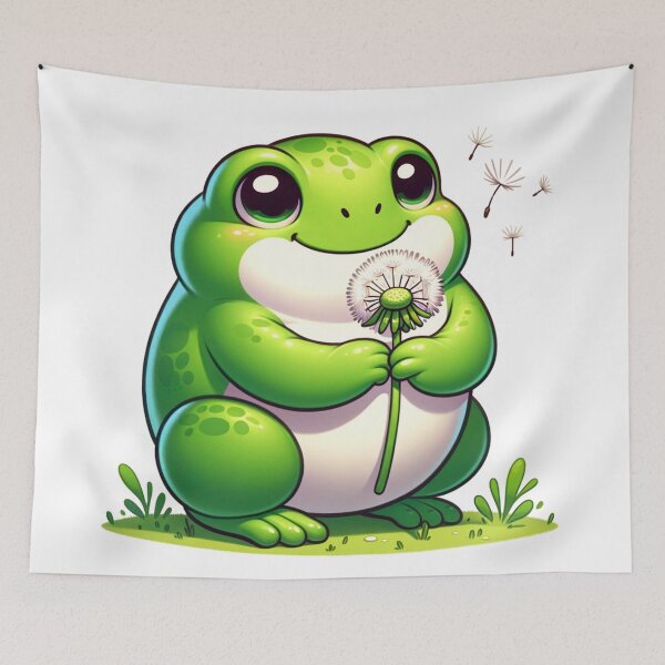 Item preview, Dandelion frog plus size designed and sold by VividVirtuoso.