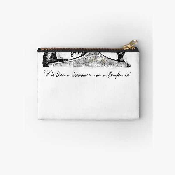 Item preview, 'Ni un prestatario ni un prestamista' dibujado a mano por Marcus Kett designed and sold by Allshorts.