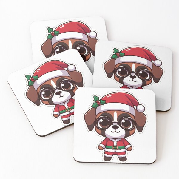 Item preview, Chibi Boxer in Christmas designed and sold by City0fDreams.