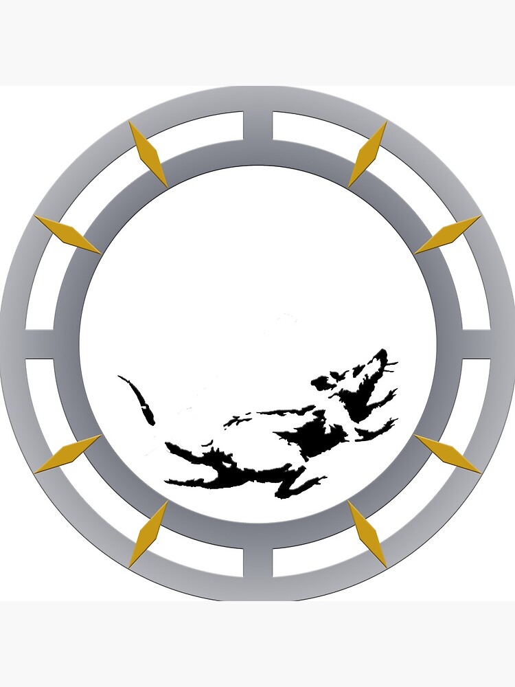Banksy Rat Clock Inspired Clock by ThatMerchStore