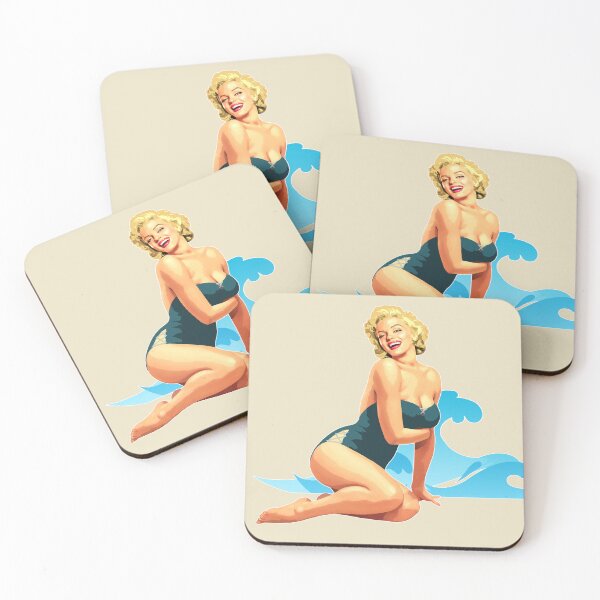 Item preview, Marilyn On The Beach designed and sold by EvTheOne.