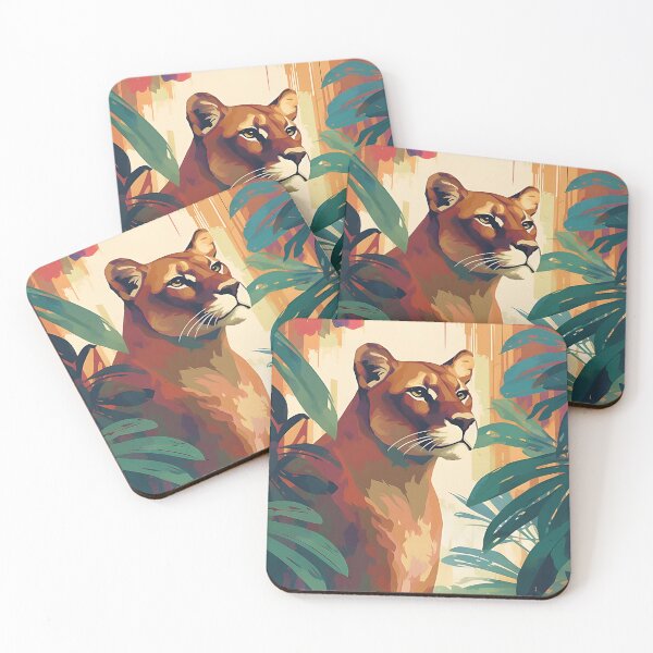 Item preview, Cougar In a Jungle designed and sold by Bomba Visual.
