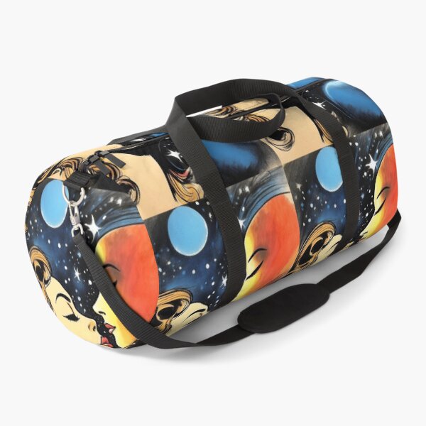 Item preview, Stellar Embrace - Vintage Cosmic Lovers Illustration Art designed and sold by ElLocoMus.