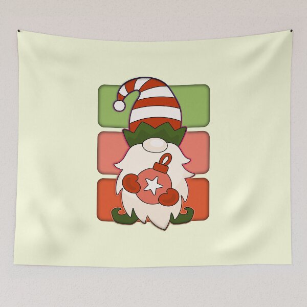 Item preview, Christmas Gnome With Christmas Ornament designed and sold by franktact.