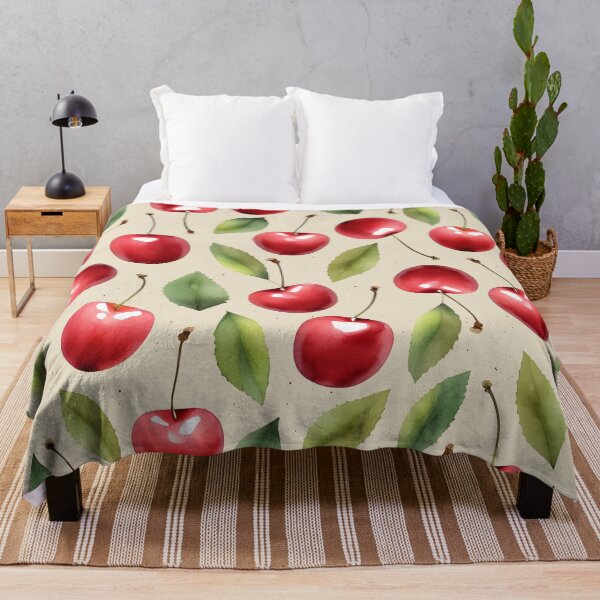 Item preview, Juicy Red Cherry Pattern designed and sold by ArtinDrop.