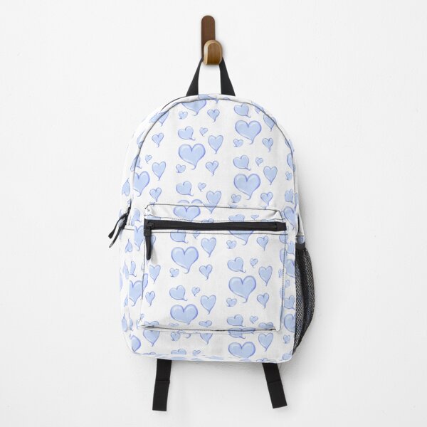 Item preview, Floating Blue Hearts Sticker pack designed and sold by DividY.