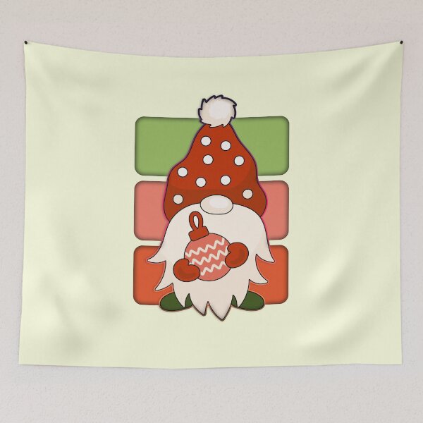 Item preview, Christmas Gnome With Christmas Ornament Light designed and sold by franktact.