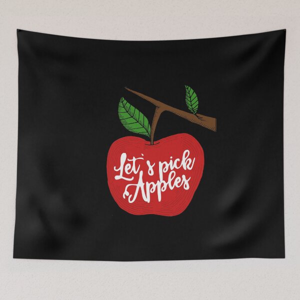 Item preview, Let's Pick Apples Apple Picking Season designed and sold by flippinsg.